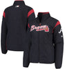 Atlanta Braves Majestic Women's On-Field Thermal Jacket - Navy