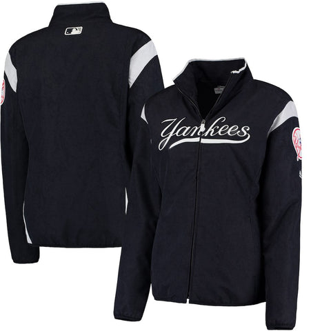 New York Yankees Majestic Women's On-Field Thermal Jacket - Navy