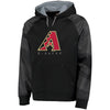 Arizona Diamondbacks Majestic Big & Tall New Armour Performance Hoodie - Black