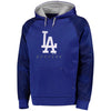 Los Angeles Dodgers Majestic Big & Tall New Armour Performance Hoodie - Royal