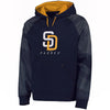 San Diego Padres Majestic Big & Tall New Armour Performance Hoodie - Navy