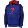 Philadelphia Phillies Majestic Big & Tall New Armour Performance Hoodie - Royal