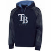 Tampa Bay Rays Majestic Big & Tall New Armour Performance Hoodie - Navy