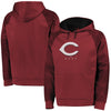 Cincinnati Reds Majestic Big & Tall New Armour Performance Hoodie - Red