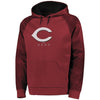 Cincinnati Reds Majestic Big & Tall New Armour Performance Hoodie - Red