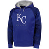 Kansas City Royals Majestic Big & Tall New Armour Performance Hoodie - Royal