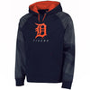 Detroit Tigers Majestic Big & Tall New Armour Performance Hoodie - Navy