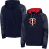 Minnesota Twins Majestic Big & Tall New Armour Performance Hoodie - Navy
