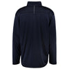 Seattle Mariners Majestic Big & Tall Cool Base Quarter-Zip Sweatshirt - Navy/Aqua