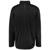 Pittsburgh Pirates Majestic Big & Tall Cool Base Quarter-Zip Sweatshirt - Black/Gold