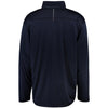 Detroit Tigers Majestic Big & Tall Cool Base Quarter-Zip Sweatshirt - Navy/Orange