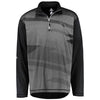 Chicago White Sox Majestic Big & Tall Cool Base Quarter-Zip Sweatshirt - Black/Gray