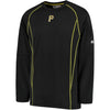 Pittsburgh Pirates Majestic Big & Tall On Field Practice Pullover Fleece Sweatshirt - Black