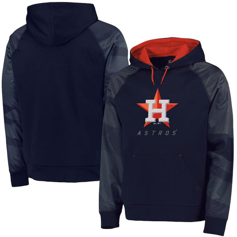 Houston Astros Majestic Big & Tall New Armour Performance Hoodie - Navy