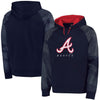 Atlanta Braves Majestic Big & Tall New Armour Performance Hoodie - Navy