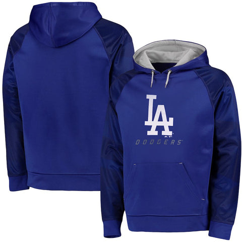 Los Angeles Dodgers Majestic Big & Tall New Armour Performance Hoodie - Royal