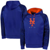 New York Mets Majestic Big & Tall New Armour Performance Hoodie - Royal