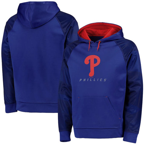 Philadelphia Phillies Majestic Big & Tall New Armour Performance Hoodie - Royal