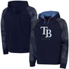 Tampa Bay Rays Majestic Big & Tall New Armour Performance Hoodie - Navy