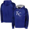 Kansas City Royals Majestic Big & Tall New Armour Performance Hoodie - Royal