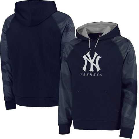 New York Yankees Majestic Big & Tall New Armour Performance Hoodie - Navy
