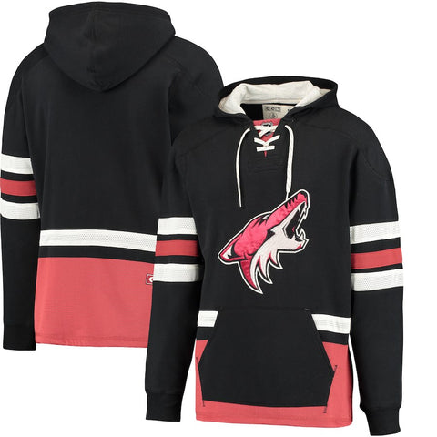 Arizona Coyotes CCM Pullover Hoodie - Black/Red