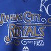 Kansas City Royals Majestic Women's Plus Size Goals Achieve Dreams Pullover Hoodie - Royal
