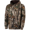 Kansas City Royals Stitches Fleece Pullover Hoodie - Realtree Camo