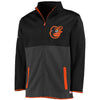 Baltimore Orioles Stitches Fashion Track Jacket - Black