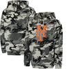New York Mets Stitches Pullover Hoodie - Black/Camo