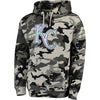 Kansas City Royals Stitches Pullover Hoodie - Black/Camo