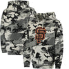 San Francisco Giants Stitches Pullover Hoodie - Black/Camo