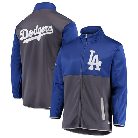 Los Angeles Dodgers Stitches Fashion Track Jacket - Royal