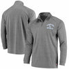 Kansas City Royals Stitches Team Logo Quarter-Zip Pullover Jacket - Charcoal