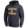 San Diego Padres Victory Arch Pullover Hoodie - Ash