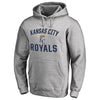 Kansas City Royals Victory Arch Pullover Hoodie - Ash