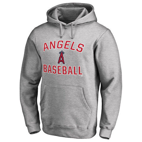Los Angeles Angels Victory Arch Pullover Hoodie - Ash