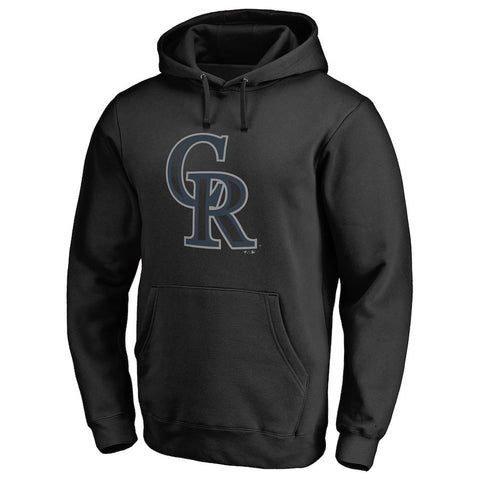 Colorado Rockies Taylor Pullover Hoodie - Black