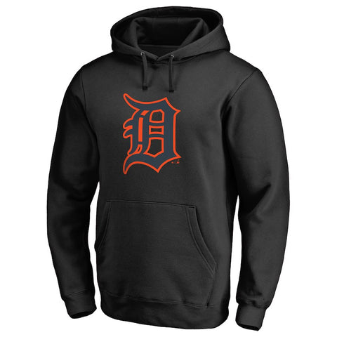 Detroit Tigers Taylor Pullover Hoodie - Black