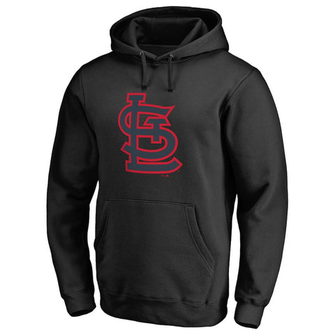 St. Louis Cardinals Taylor Pullover Hoodie - Black