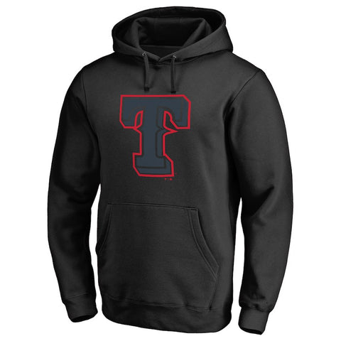 Texas Rangers Taylor Pullover Hoodie - Black