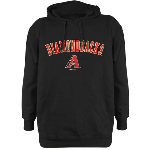 Arizona Diamondbacks Stitches Fleece Pullover Hoodie - Black