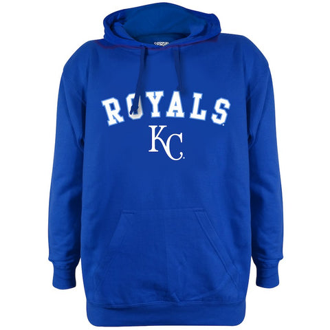 Kansas City Royals Stitches Fleece Pullover Hoodie - Royal
