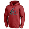 Arizona Diamondbacks Secondary Color Primary Logo Pullover Hoodie