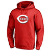 Cincinnati Reds Secondary Color Primary Logo Pullover Hoodie