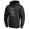 Colorado Rockies Secondary Color Primary Logo Pullover Hoodie
