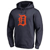 Detroit Tigers Team Color Primary Logo Pullover Hoodie
