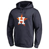 Houston Astros Team Color Primary Logo Pullover Hoodie