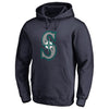 Seattle Mariners Team Color Primary Logo Pullover Hoodie