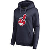 Cleveland Indians Women's Team Color Primary Logo Pullover Hoodie